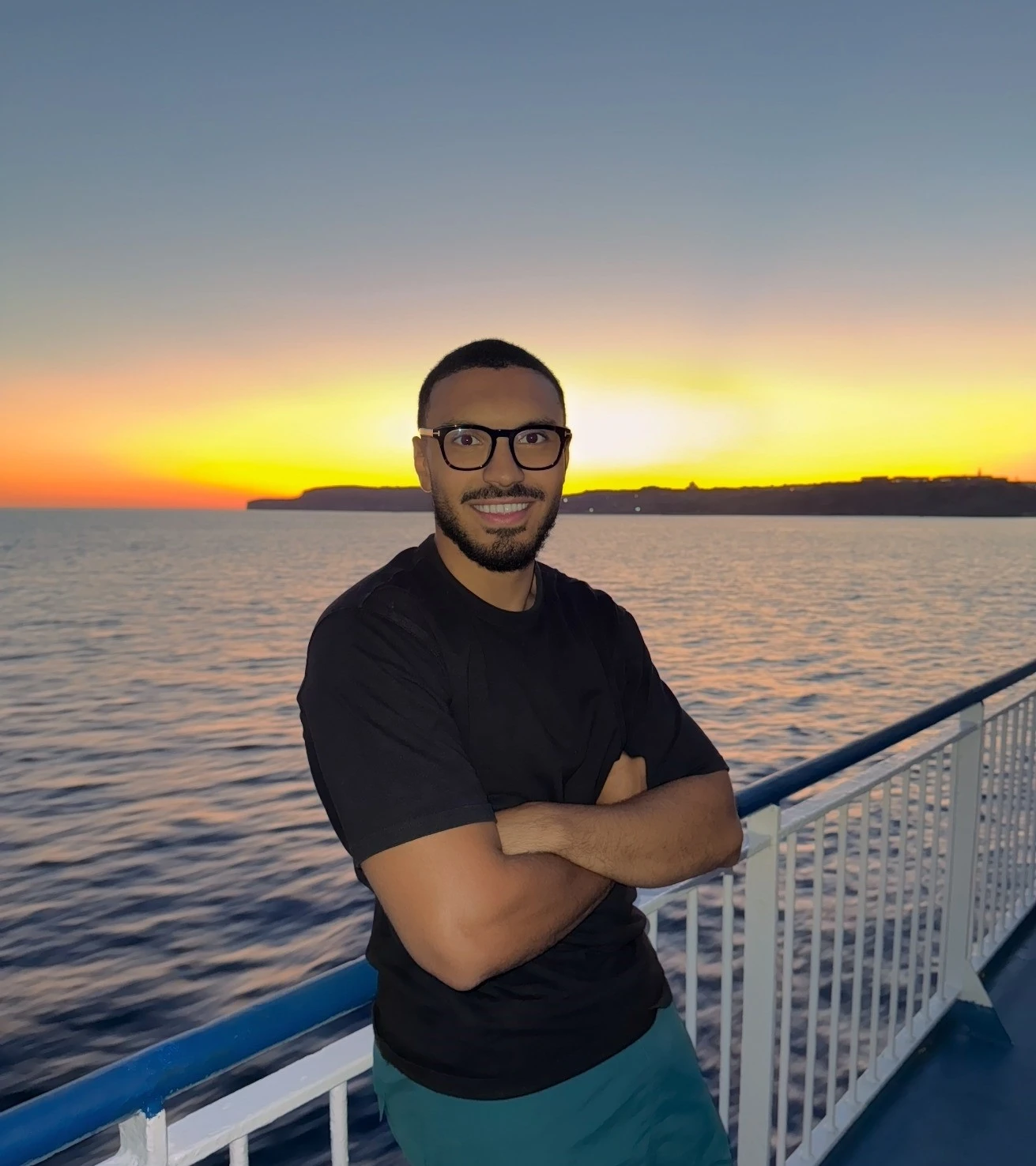 Hamza Lasry, software developer, portrait
